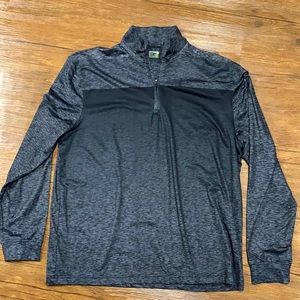 PGA tour 1/4 zip athletic long sleeve top men’s size large